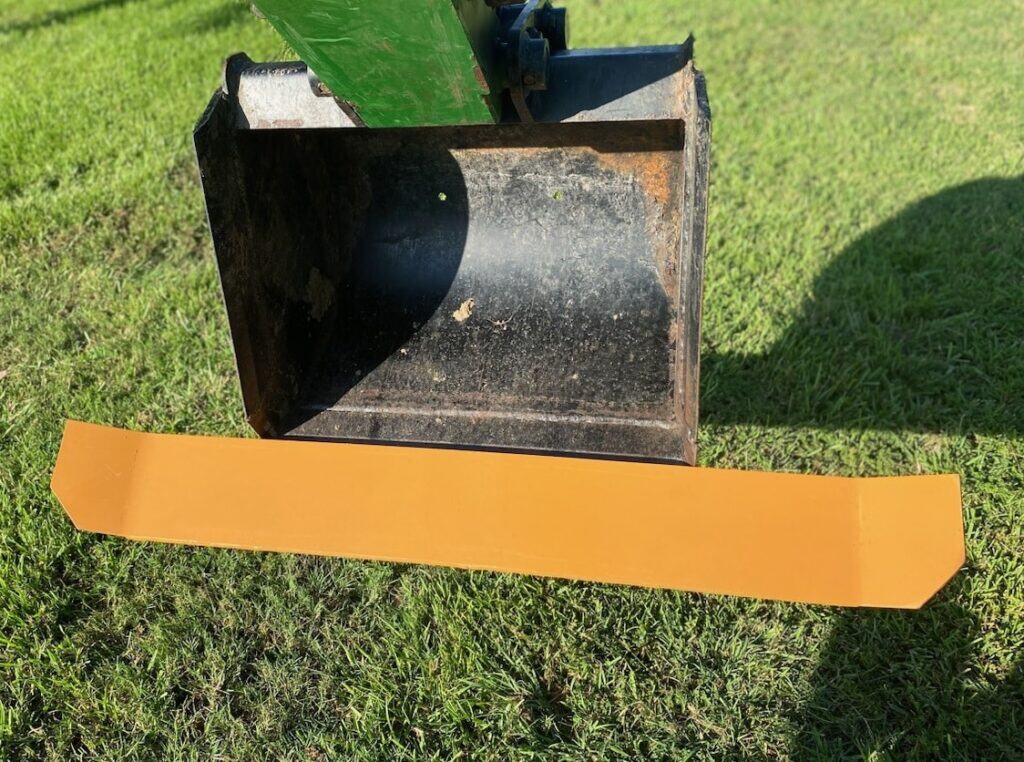 6ft Curved Serrated Grader Blade – Heat Treated, 5/8x6x72 – Fits CAT, John Deere, Case, More